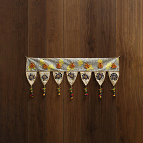 Handmade fabric toran for festive decor 05 - handcrafted