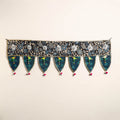 Handmade fabric toran for festive decor 10 - handcrafted