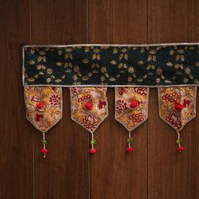 Handmade fabric toran for festive decor 102 - handcrafted