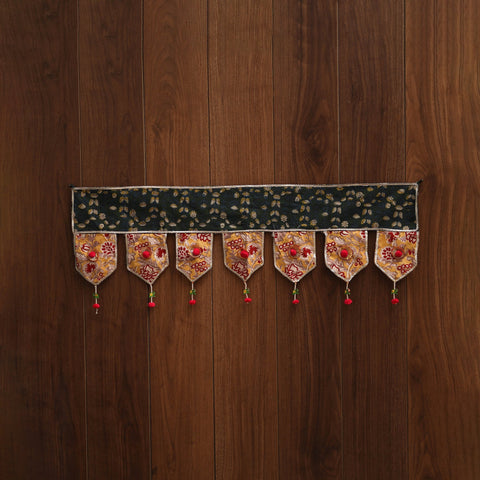 Handmade fabric toran for festive decor 102 - handcrafted