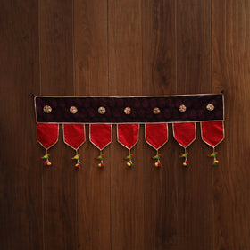 Handmade fabric toran for festive decor 103 - handcrafted