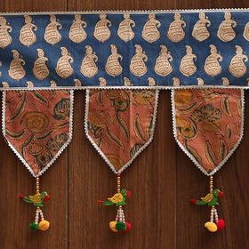 Handmade fabric toran for festive decor 115 - handcrafted