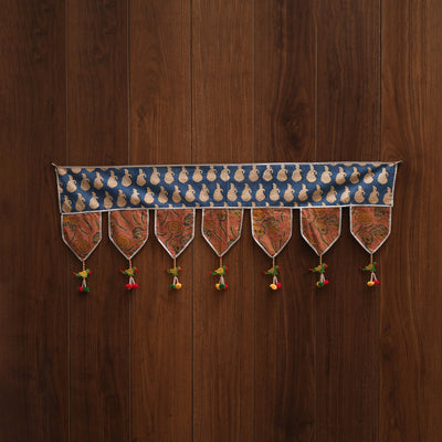 Handmade fabric toran for festive decor 115 - handcrafted