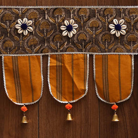 Handmade fabric toran for festive decor 119 - handcrafted