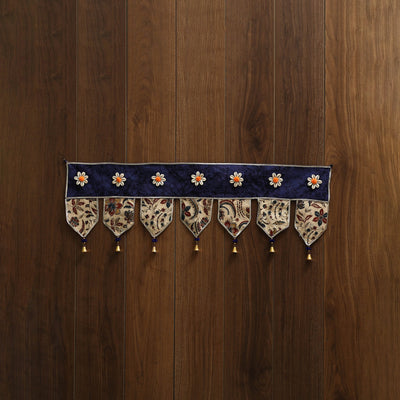 Handmade fabric toran for festive decor 12 - handcrafted