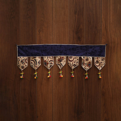 Handmade fabric toran for festive decor 122 - handcrafted