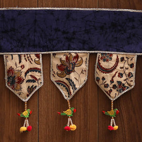 Handmade fabric toran for festive decor 122 - handcrafted