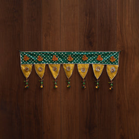 Handmade fabric toran for festive decor 125 - handcrafted