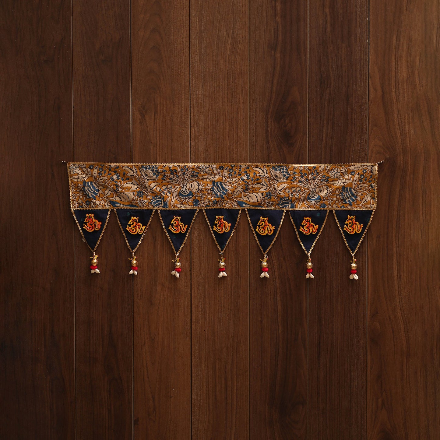 Handmade fabric toran for festive decor 126 - handcrafted