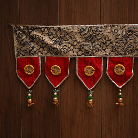 Handmade fabric toran for festive decor 128 - handcrafted