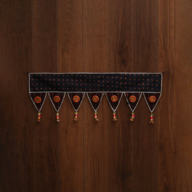 Handmade fabric toran for festive decor 129 - handcrafted