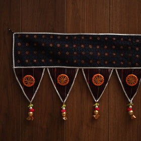 Handmade fabric toran for festive decor 129 - handcrafted