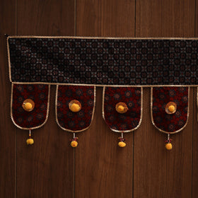 Handmade fabric toran for festive decor 130 - handcrafted