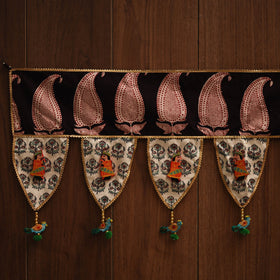 Handmade fabric toran for festive decor 131 - handcrafted