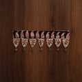 Handmade fabric toran for festive decor 131 - handcrafted