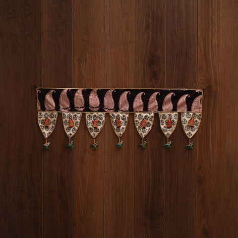 Handmade fabric toran for festive decor 131 - handcrafted