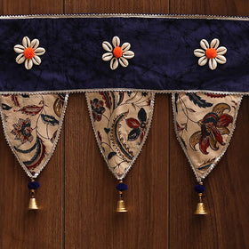 Handmade fabric toran for festive decor 133 - handcrafted