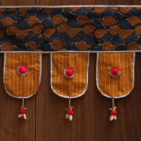 Handmade fabric toran for festive decor 134 - handcrafted