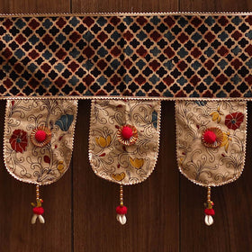 Handmade fabric toran for festive decor 135 - handcrafted