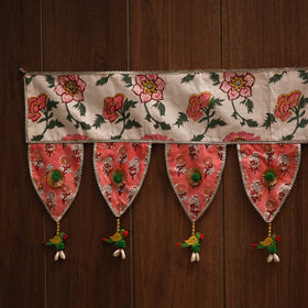 Handmade fabric toran for festive decor 139 - handcrafted