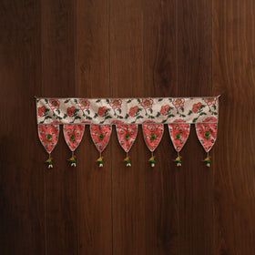 Handmade fabric toran for festive decor 139 - handcrafted