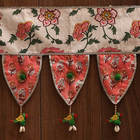 Handmade fabric toran for festive decor 139 - handcrafted