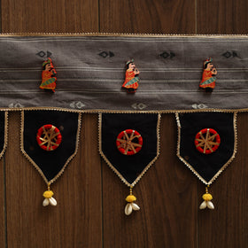 Handmade fabric toran for festive decor 14 - handcrafted