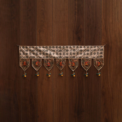 Handmade fabric toran for festive decor 140 - handcrafted