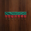 Handmade fabric toran for festive decor 141 - handcrafted