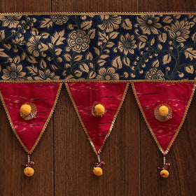 Handmade fabric toran for festive decor 143 - handcrafted