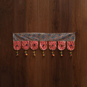 Handmade fabric toran for festive decor 144 - handcrafted