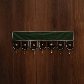 Handmade fabric toran for festive decor 145 - handcrafted