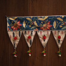 Handmade fabric toran for festive decor 147 - handcrafted