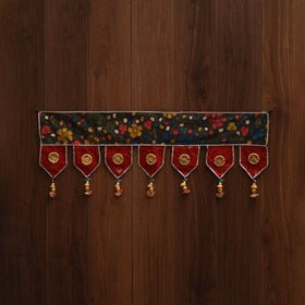 Handmade fabric toran for festive decor 150 - handcrafted
