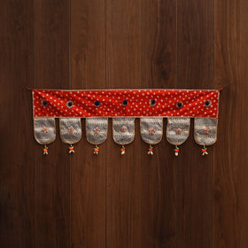 Handmade fabric toran for festive decor 151 - handcrafted