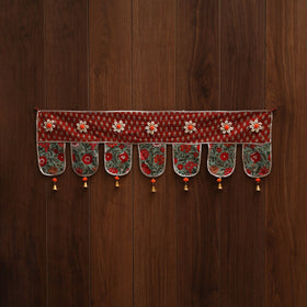 Handmade fabric toran for festive decor 154 - handcrafted