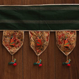 Handmade fabric toran for festive decor 156 - handcrafted