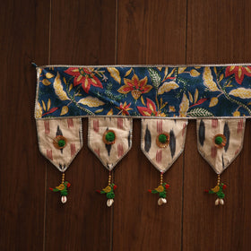 Handmade fabric toran for festive decor 158 - handcrafted