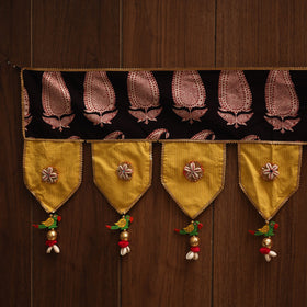 Handmade fabric toran for festive decor 160 - handcrafted