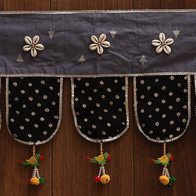 Handmade fabric toran for festive decor 161 - handcrafted