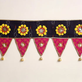 Handmade fabric toran for festive decor 21 - handcrafted