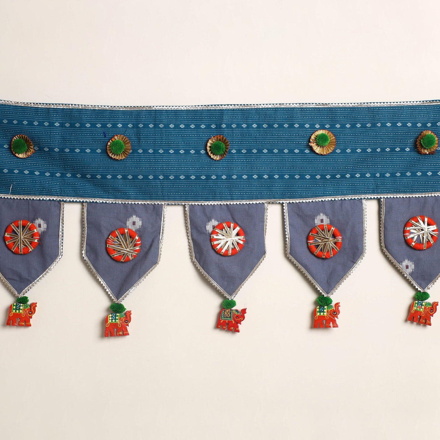 Buy Handmade Fabric Toran for Festive Decor