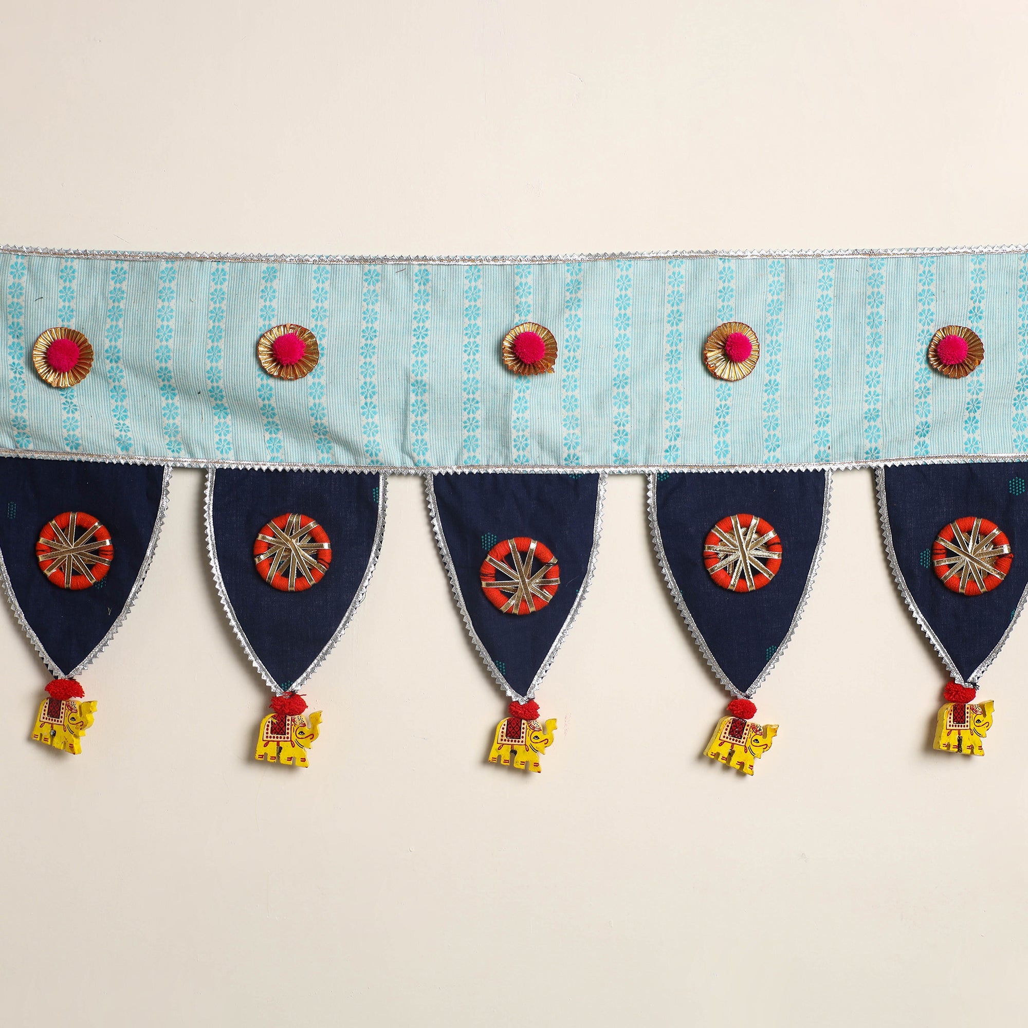 Buy Handmade Fabric Toran for Festive Decor