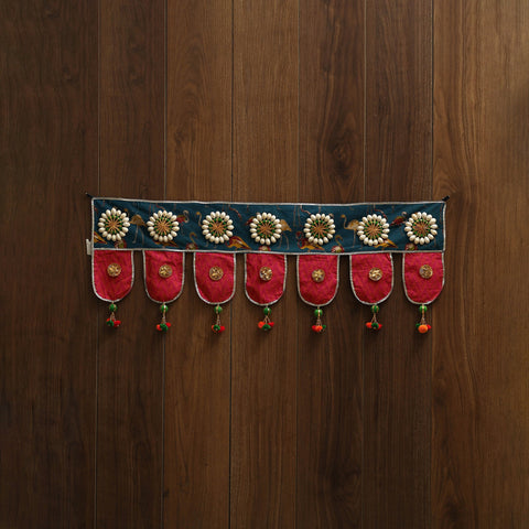 Handmade fabric toran for festive decor 23 - handcrafted