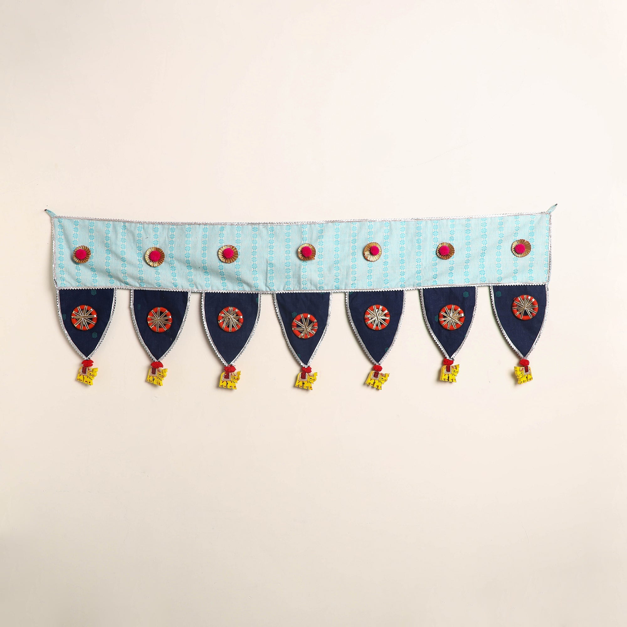 Buy Handmade Fabric Toran for Festive Decor