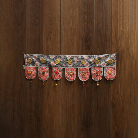 Handmade fabric toran for festive decor 24 - handcrafted