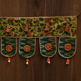 Handmade fabric toran for festive decor 25 - handcrafted