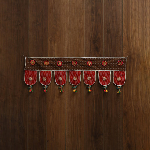 Handmade fabric toran for festive decor 28 - handcrafted