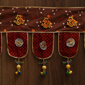 Handmade fabric toran for festive decor 30 - handcrafted