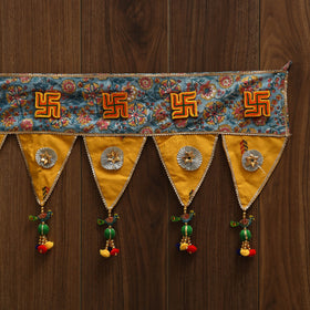 Handmade fabric toran for festive decor 33 - handcrafted